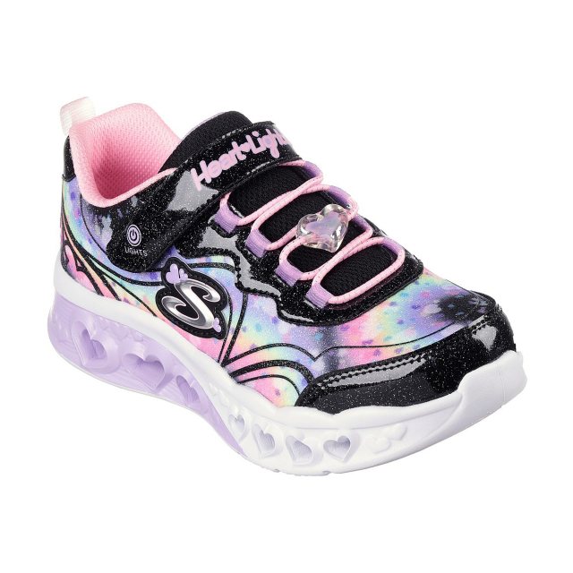 Skechers Flutter Heart Lights - Groovy Swirl