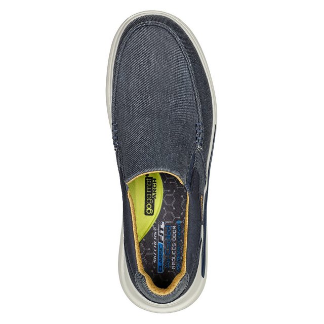 Skechers Proven Suttner Navy 204785 NVY Casual Shoes Humphries Shoes