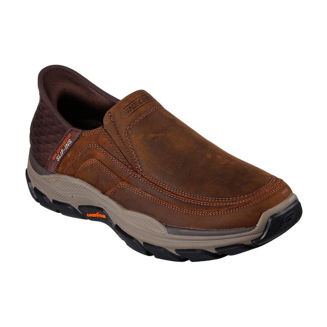 Skechers Slip-ins RF: Respected - Elgin Brown 204810 CDB - Casual Shoes ...