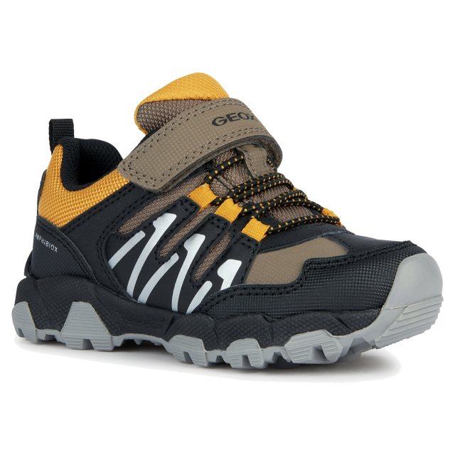 Geox J Magnetar B Brown Dark Yellow J263ZB 0CEFU C6F2G Boys