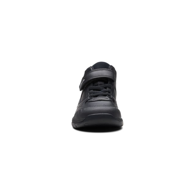 Clarks Steggy Stomp Kids Black 26175137 - Boys Shoes - Humphries Shoes