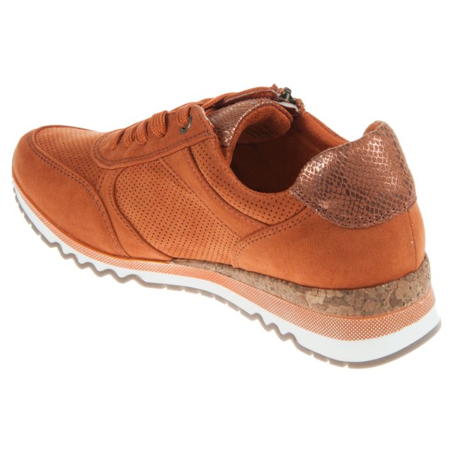 100% Niet-dierlijke Materialen MARCO TOZZI Dames Sneaker 2-23781-41 - Vegan, Comfortabele Feel Me Zool | F-breedte Veganistische Schoenen