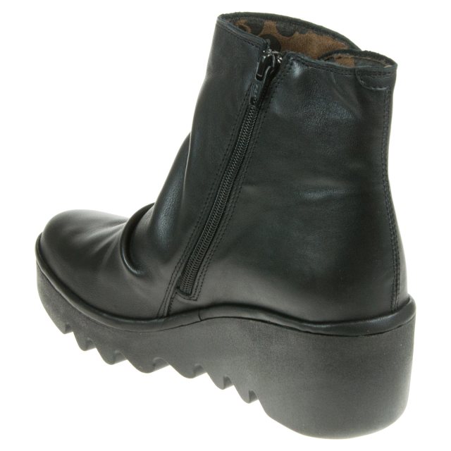 Fly London Brom Black P501344008 Ankle Boots Humphries Shoes