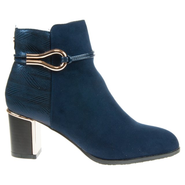Lotus Navy Blue Womens Boots Buy The Lotus Ladies' Gloria Boots In