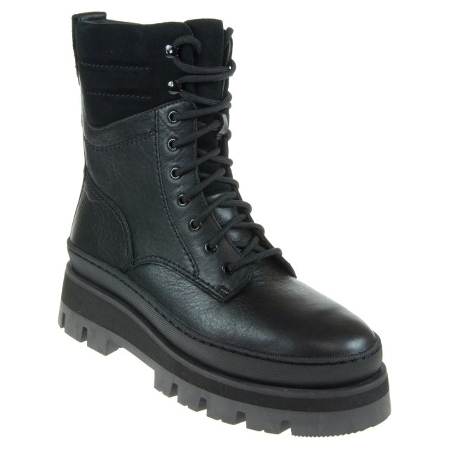 Clarks Orianna2 Hike Black Leather 26174060 Ankle Boots Humphries Shoes