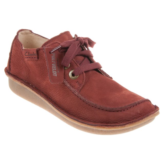 Clarks Funny Dream Chestnut Nubuck 26173889 - Everyday Shoes ...