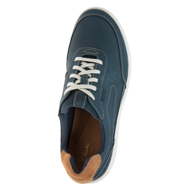 Clarks Mapstone Trail Navy Nubuck 26176896 - Casual Shoes 