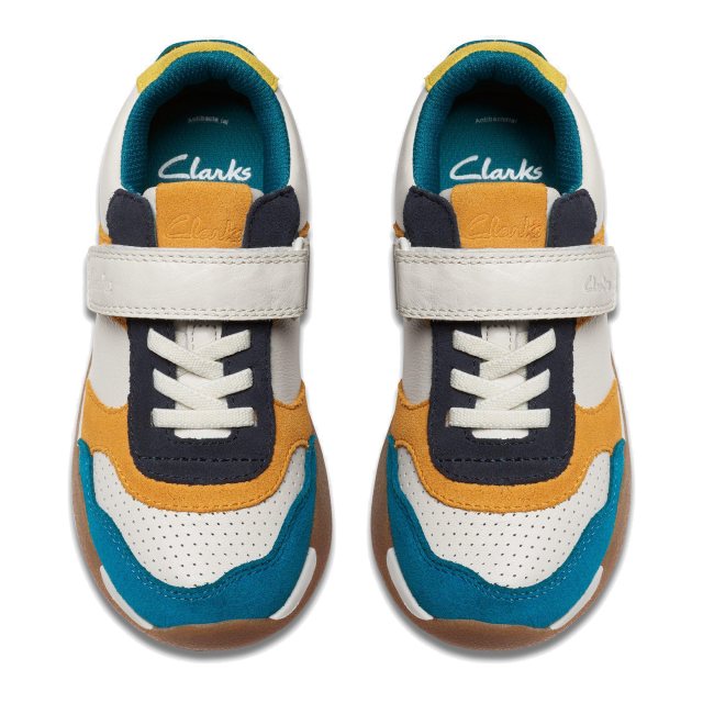 Chaussures Clarks Hopper Run Enfant - Derbys Mixte Textile Confortables