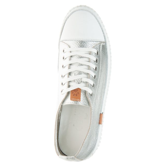 Lazy Dogz Starlet Silver Leather FLD106 SL - Everyday Shoes