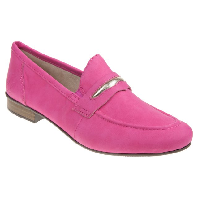 Rieker 51996 Michelle Magenta 51996 31 Loafers Moccasins Humphries Shoes