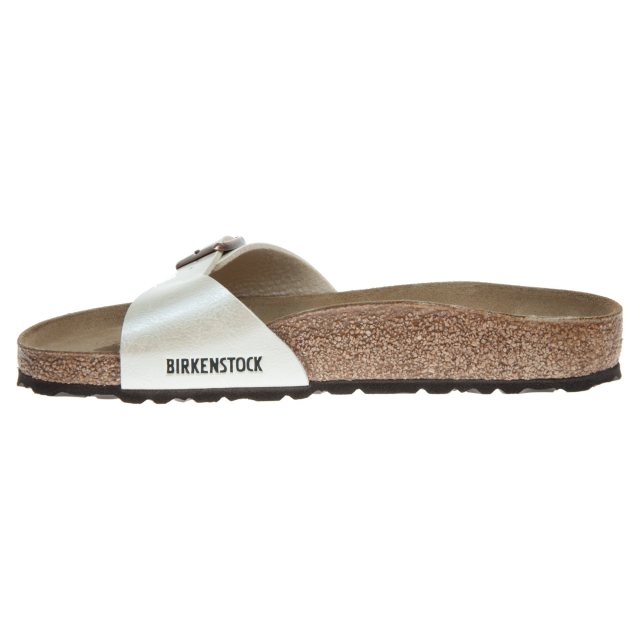 Birkenstock Madrid Graceful Pearl White 940151 Mule Sandals