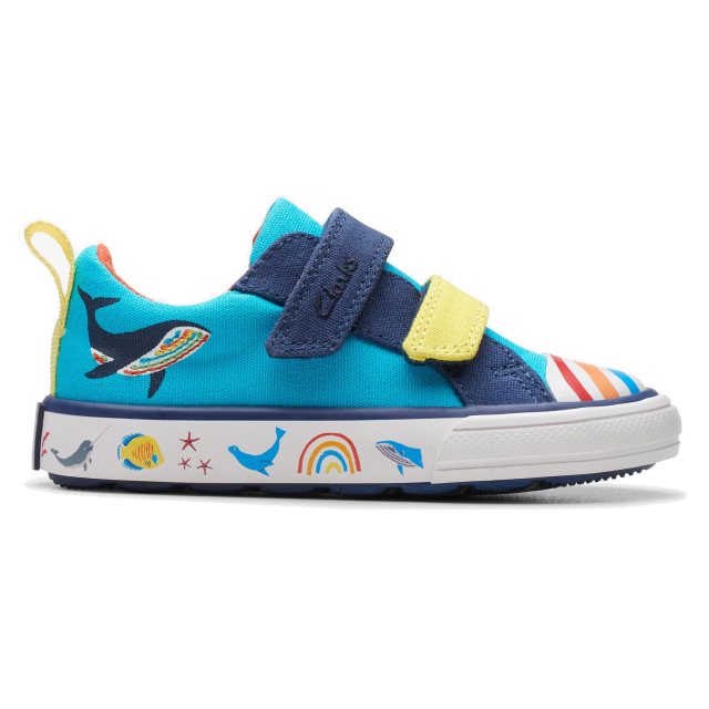 Clarks Foxing Ocean Toddler