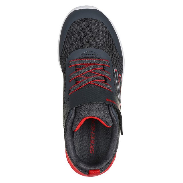 Skechers Micro II Vodrox Charcoal Red 403932L CCRD Boys