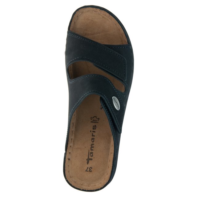 Tamaris 27510-41 Black Nubuck 27510-41 001 Mule Sandals