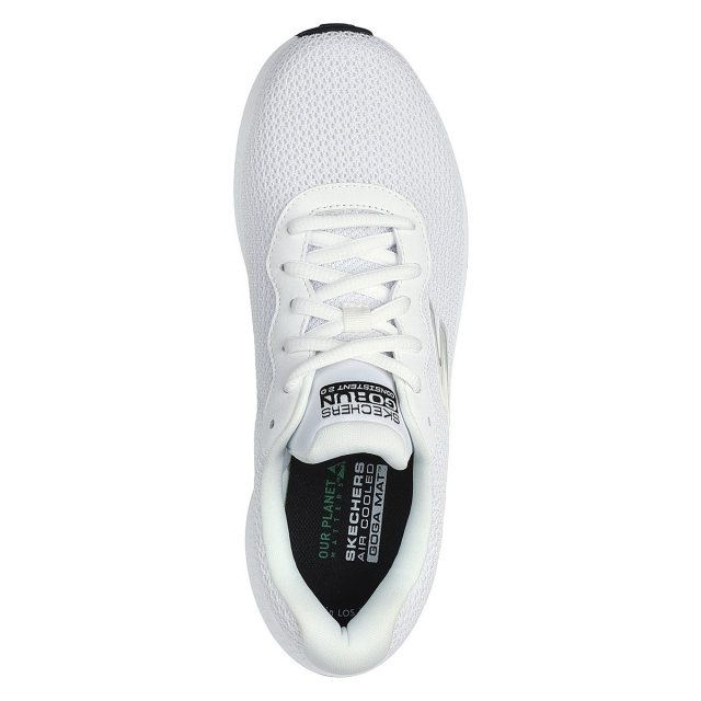 Skechers Go Run Consistent White Black 128605 WBK Everyday