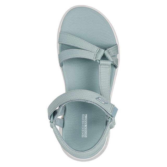 Skechers Go Walk Flex Sandal Sublime Sage 141451 SAGE Full Sandals Humphries Shoes