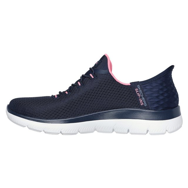 Skechers Slip Ins Summits Diamond Dream Navy Pink 150123