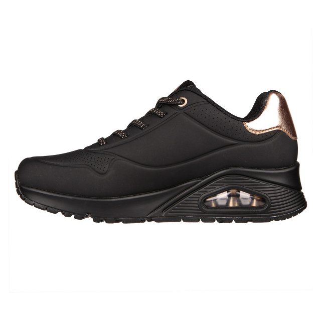 Skechers Uno - Shimmer Away Black 155196 BBK - Everyday Shoes