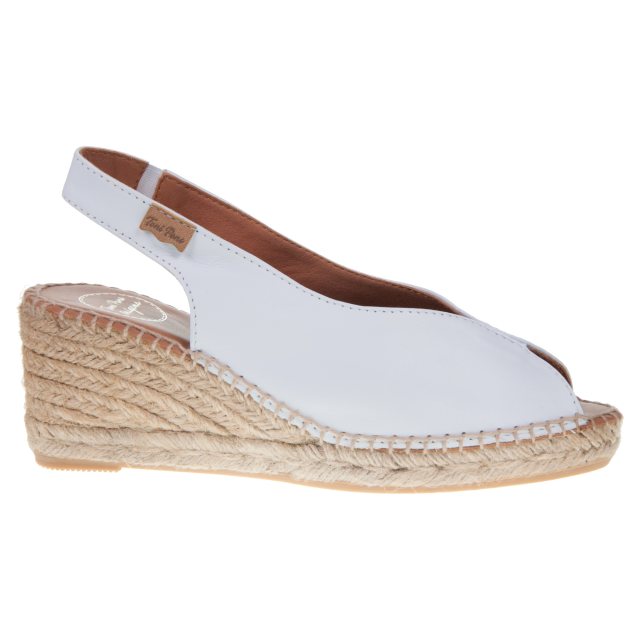 Toni Pons Laila-P White 230000145 - Court Shoes - Humphries Shoes