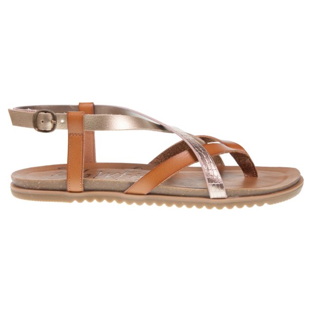 Sandali Donna Blowfish Malibu Luster – Zeppa 5 Cm, Tomaia Intrecciata, Colore Nuvola Mandala, Taglia 40