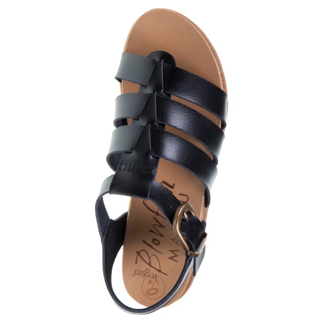 Blowfish Malibu Fillip Black Dyecut BF10755 024 Full Sandals