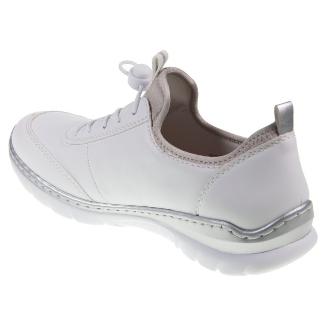 Rieker L3259 Nikita White L3259-80 Everyday Shoes Humphries Shoes