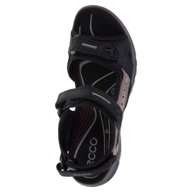 Ecco Offroad 63 Black / Mole 069563 50034 - Full Sandals