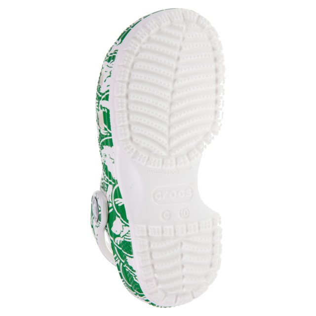 Crocs Duke Print Clog Toddler Green Ivy 210008-3WH Boys Shoes