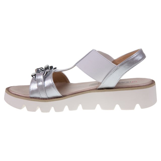 Heavenly Feet Lulu Silver SA0003613 Full Sandals Humphries Shoes