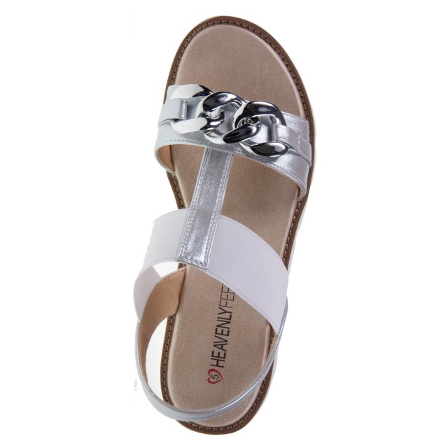 Heavenly Feet Lulu Silver SA0003613 Full Sandals Humphries Shoes