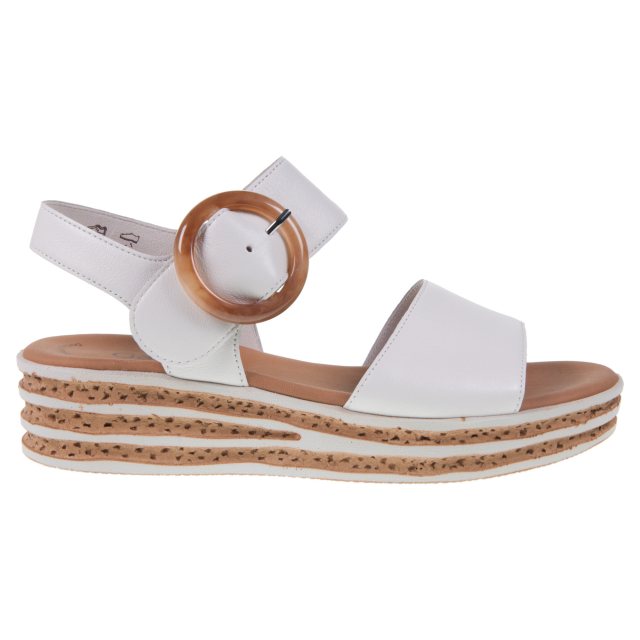 Gabor Andre Latte 44.550.20 - Full Sandals - Humphries Shoes