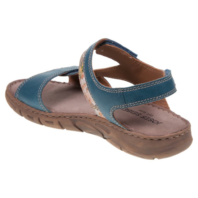 Josef Seibel Brenda 03 Azur-Multi 76803 383 517 - Full Sandals