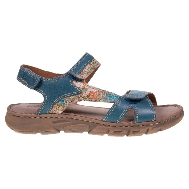 Josef Seibel Brenda 03 Azur-Multi 76803 383 517 - Full Sandals