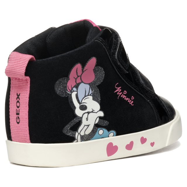 Baskets Hautes Geox Kilwi Girl C Pour Fille – Cuir, Semelle Respirante, Taille Grand, à Partir De 6 Ans - 12