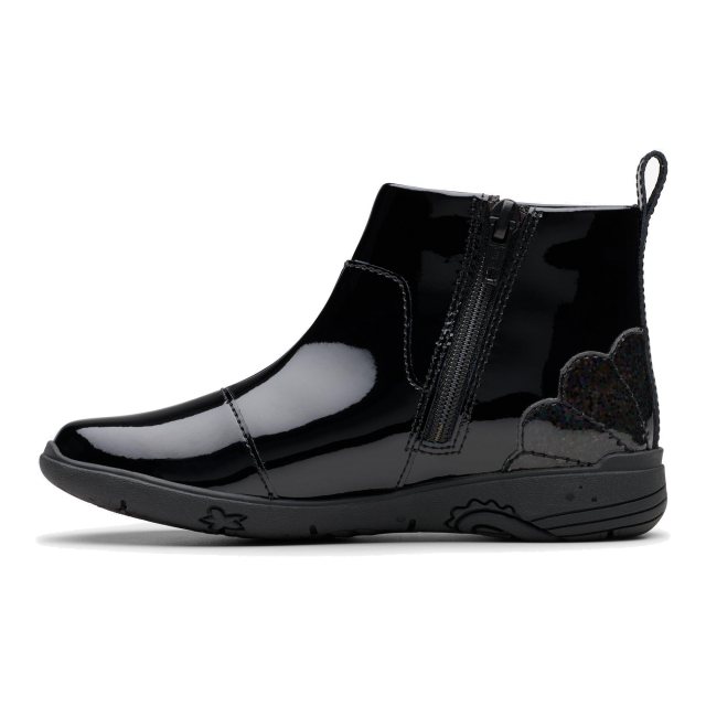 Clarks trace glow black clearance