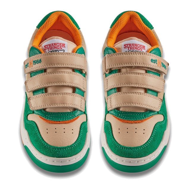 adidas gazelle silver green womens Stranger Things Women's Sneakers US 8 / White Sole