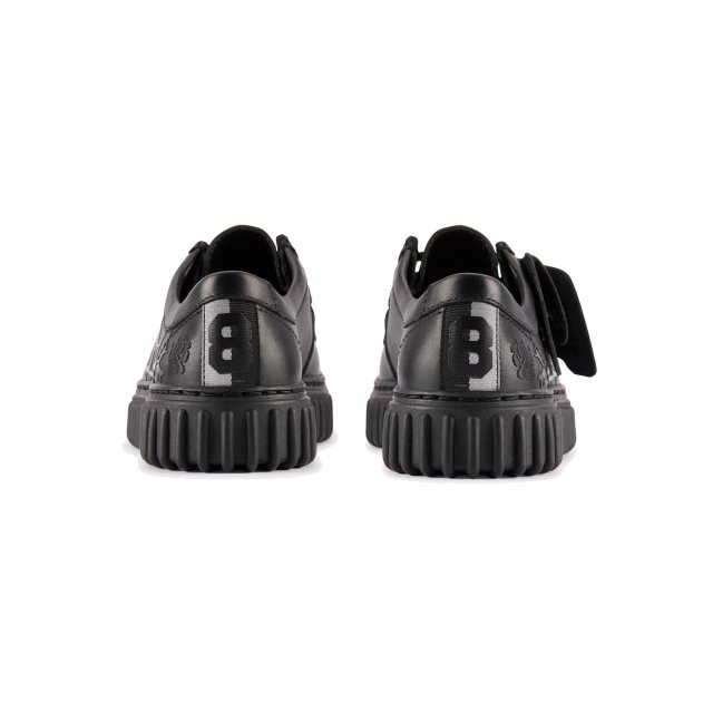 Clarks Stranger Things Tor Hill Lo Older Black 26180324 - Boys School Shoes  - Humphries Shoes