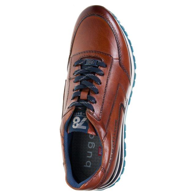 Bugatti Shoes 332 AG804 Philip Cognac 332 AG804 4100 6300 Casual Shoes Humphries Shoes