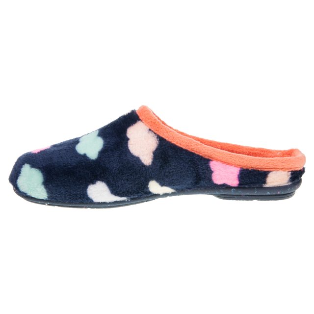 Sleepers Dames/Vrouwen Anne Bezet met Juwelen Rozet Boa Muilezel Slippers, Zwart, 37 EU