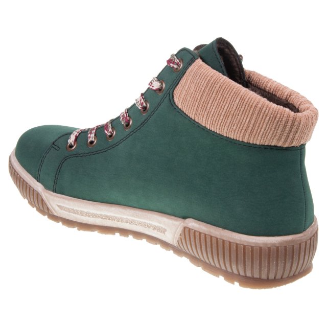 Rieker N0709 Blauw - Schoenen Laarzen Dames € 86,00