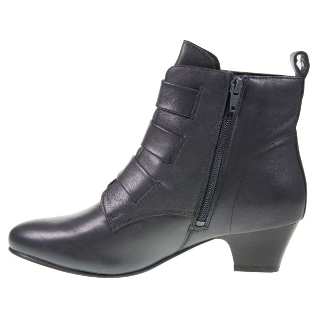 Lotus Boots Grey Ladies Ankle Boots Lotus Lorissa Grey Leather