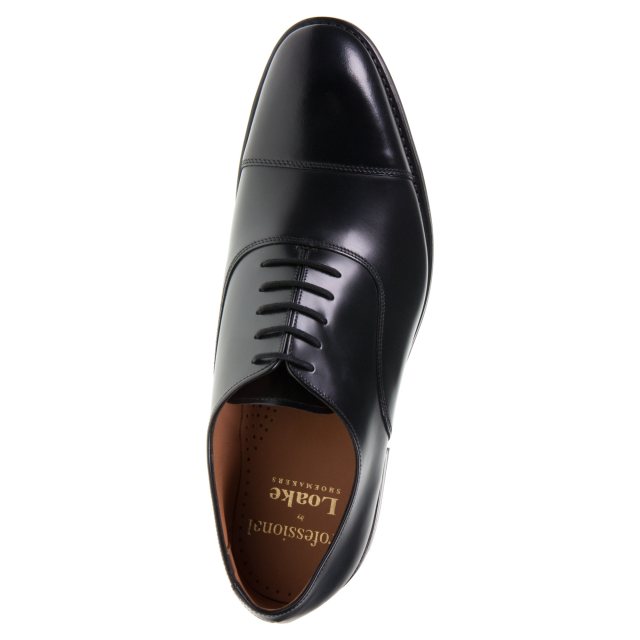 Loake Finsbury Black LBFINB Formal Shoes Humphries Shoes