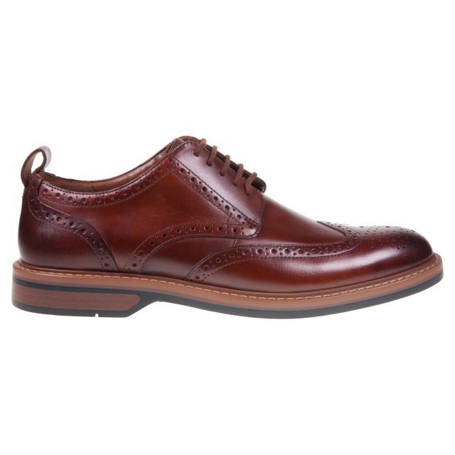 Clarks Aldwin Limit Mid Tan Leather 26178428 - Formal Shoes - Humphries ...