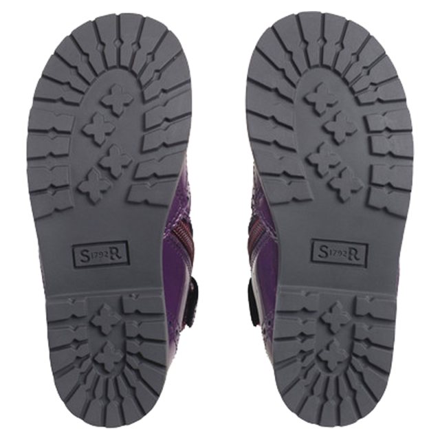 Start-Rite Chelsea Blackcurrant Glitter/Floral 1727_38 - Girls