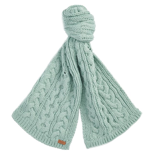 Barbour Penshaw Beanie Scarf Soft Mint LGS0025GN15 Hats