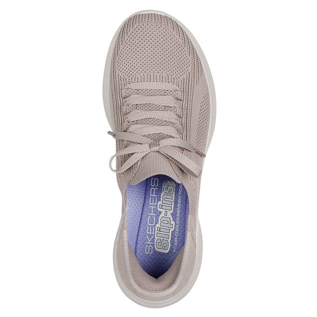 Skechers Slip ins Ultra Flex 3.0 Brilliant Taupe 149710 TPE Everyday Shoes Humphries Shoes