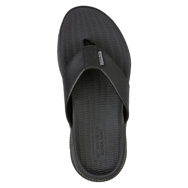 Skechers GO Consistent Sandal - Synthwave Black 229035 BBK - Toe