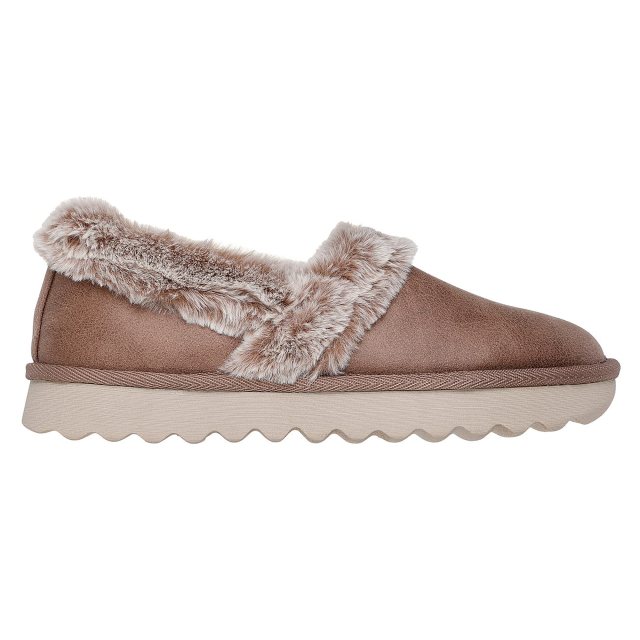 Skechers 169027 Cozy Up Taupe 169027 TPE - Full Slippers