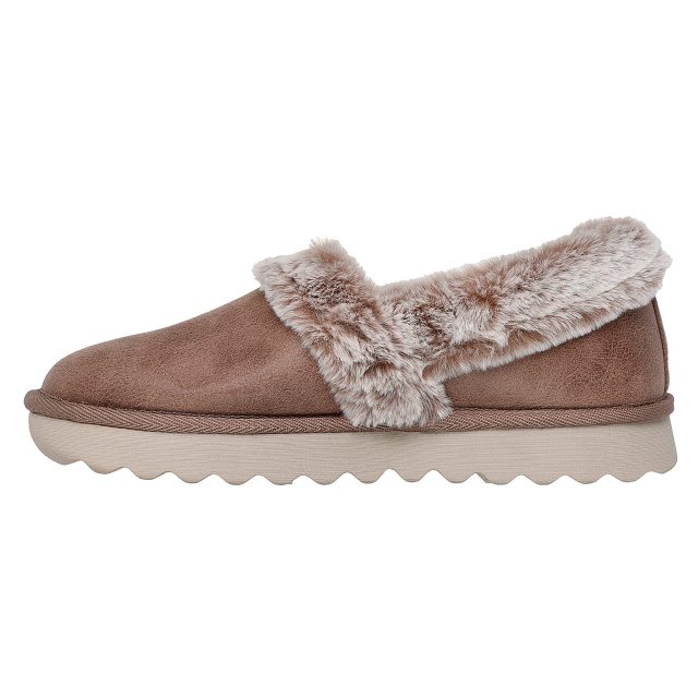 Cozy Escape Cozy Slip On Slippers Skechers 169027 Cozy Up Taupe