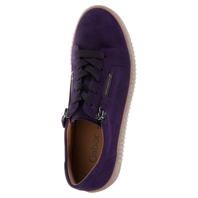 Gabor Wisdom Purple Everyday Shoes Humphries Shoes